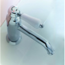 E24360-CP LOUISE Смеситель для раковины без донного клапана, хром