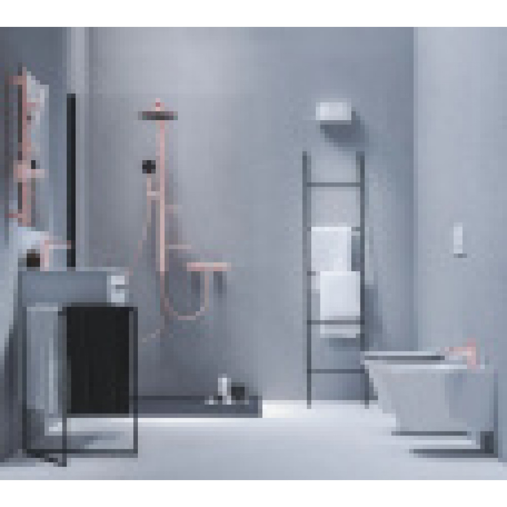 BD589RO ALU+ Beauty Bar S Комплект аксессуаров, состоящий из: штанги 700 мм с направляющими справа и слева для установки аксессуаров по выбору при пер