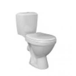 Унитаз-компакт "Паллада" (эконом: 2-реж., полипроп, метал крепеж)