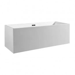 MODERN Ванна акриловая отдельностоящая  в комплекте с сифоном и металлической рамой 1500x750x580 мм