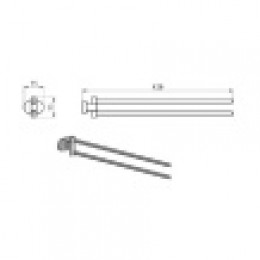 Полотенцедержатель (поворотный), 42 см CR 340.00