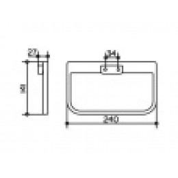 12721010000 Collection Moll Кольцо для полотенца