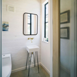 AZARIO зеркало Мальта-лофт 600*800 без подсветки, рама пластик, гор/вер