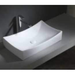 AZ-416 Накладная раковина прямоугольная 65,5*39.5*14  см