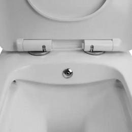 Dezi White BD унитаз подвесной с функцией биде, смыв Торнадо, с сиденьем дюропласт, микролифт (1 место)