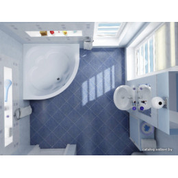 КАННЫ ванна акриловая симметричная 150х150