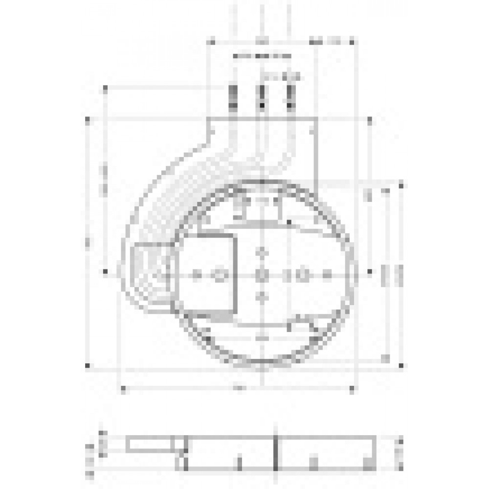 28412180 Скрытая часть для Raindance Rainmaker, ½’
