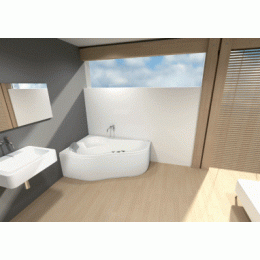 ИБИЦА ванна акриловая 150х100 левосторонняя белая