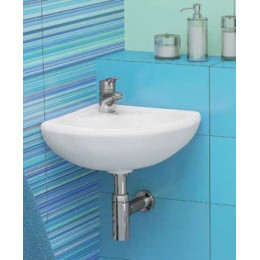 Рукомойник Радиан угловой 332 мм. бел.