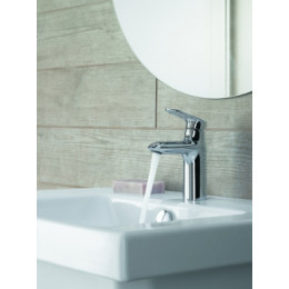 E99447-CP KUMIN Смеситель для умывальника comfort size без дк, хром