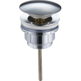 Донный клапан для раковины хром. Размер 70х70х75 мм (замена артикула на AZ-105-CHR)