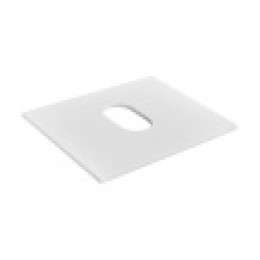 THE GAP cтолешница под раковину 600 белый глянец