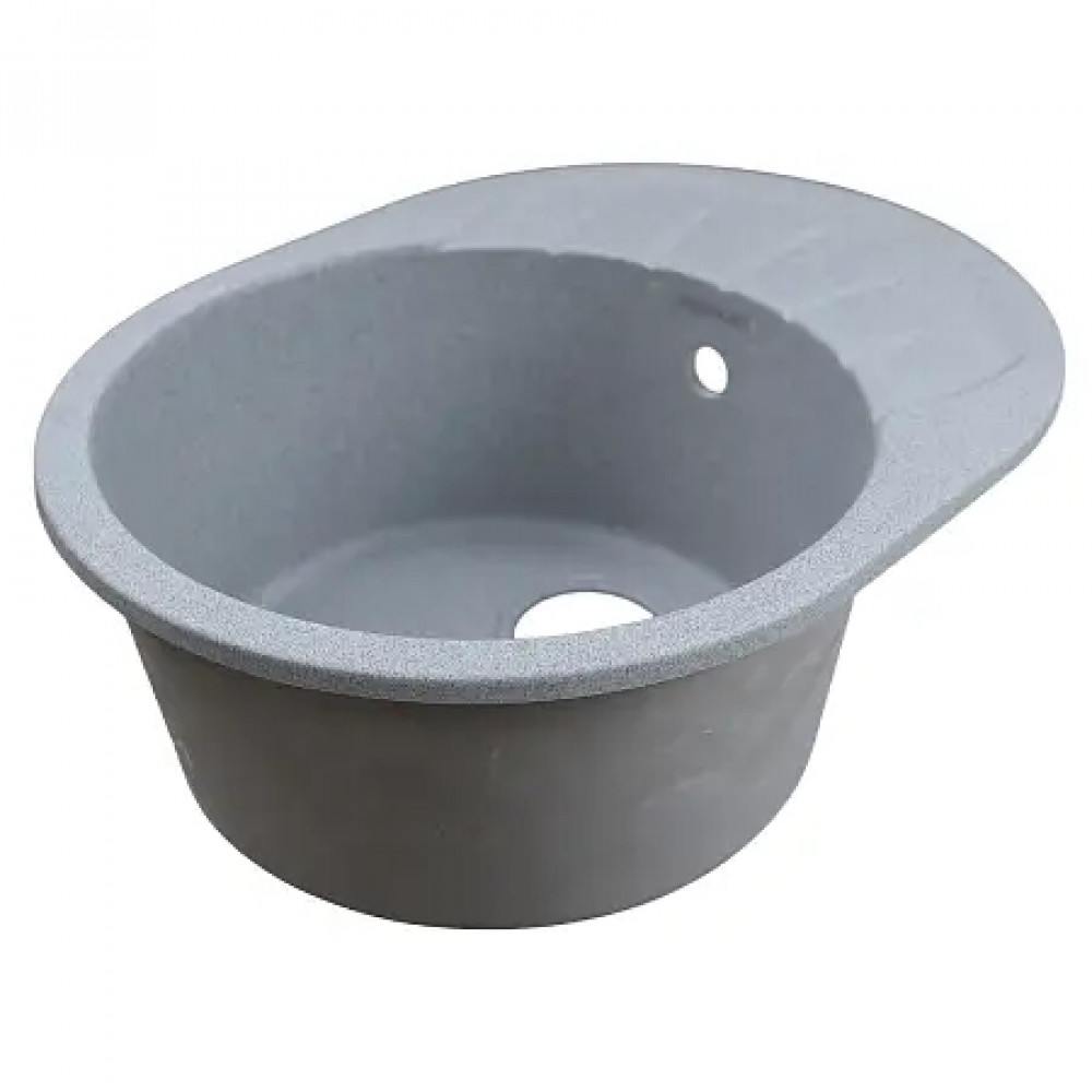 AZARIO кухонная мойка Canto (570x440x190) Серая (сифон)