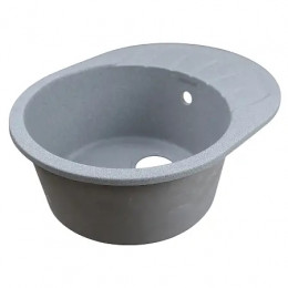 AZARIO кухонная мойка Canto (570x440x190) Серая (сифон)