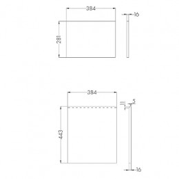 Лондри 40 Фасад Дуб кантри