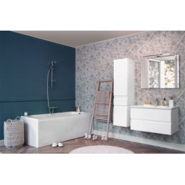 EB2052-J5 MADELEINE Тумба подвесная, 60 см, 2 ящика, Белый лак глянец