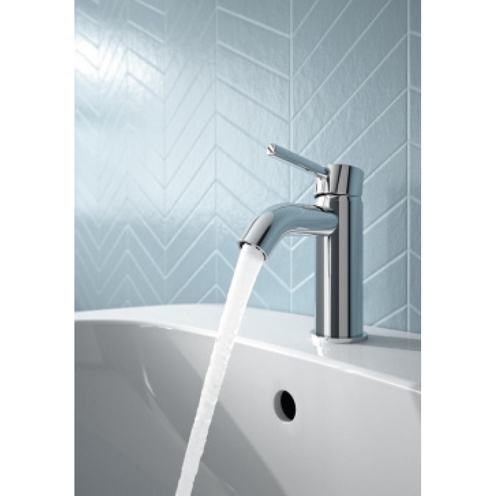 BC268AA CERALINE Смеситель для умывальника, система монтажа EASY-FIX (облегченный монтаж),