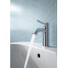BC268AA CERALINE Смеситель для умывальника, система монтажа EASY-FIX (облегченный монтаж),