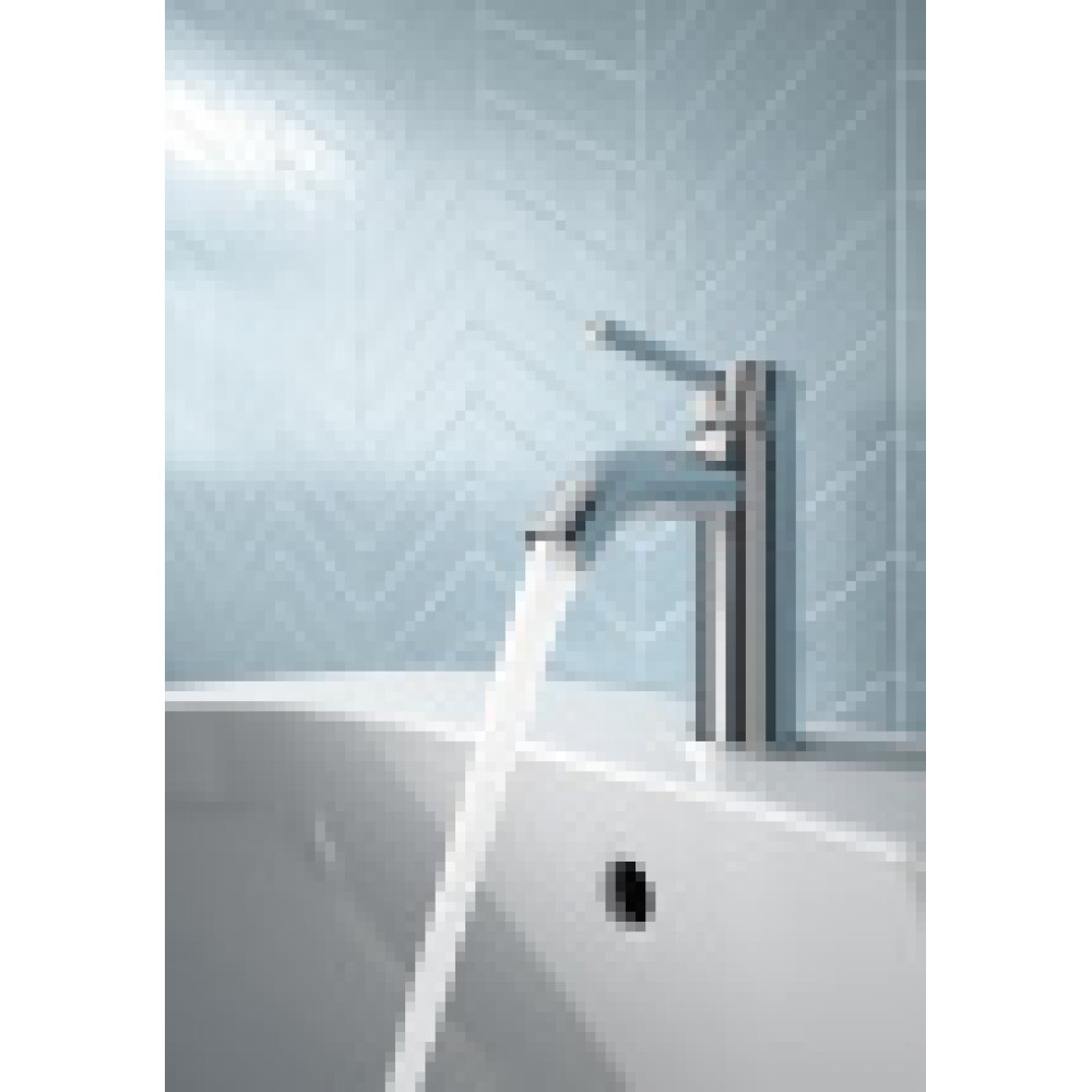 BC268AA CERALINE Смеситель для умывальника, система монтажа EASY-FIX (облегченный монтаж),