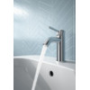 BC268AA CERALINE Смеситель для умывальника, система монтажа EASY-FIX (облегченный монтаж),