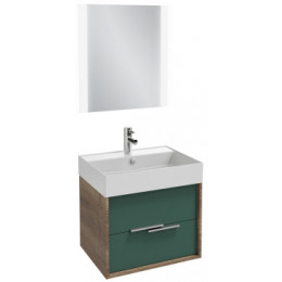 EXBH112-00 VIVIENNE Керамическая раковина 60х46 см, белая