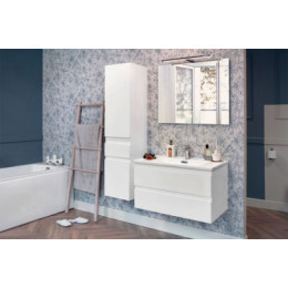 EB2052-J5 MADELEINE Тумба подвесная, 60 см, 2 ящика, Белый лак глянец