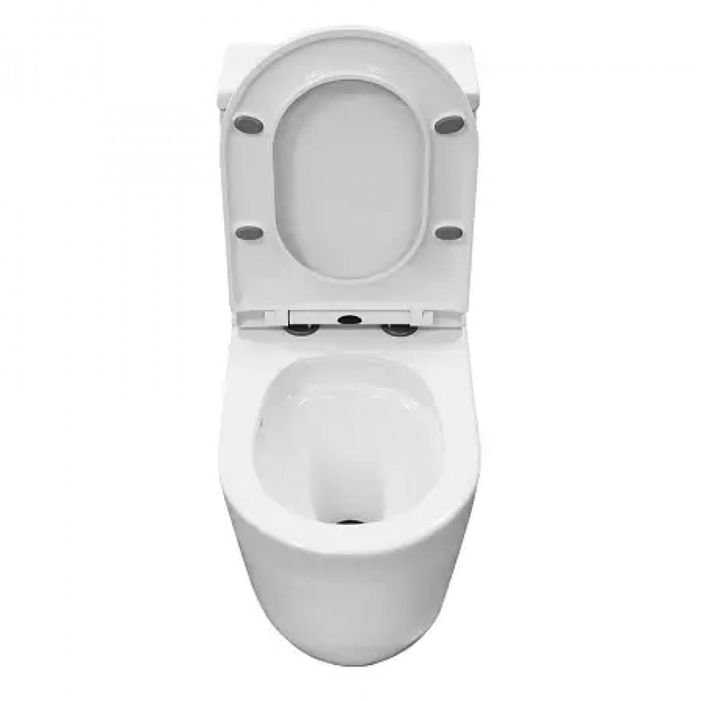 Velluto Унитаз-моноблок, торнадо, с сиденьем  микролифт 650*370*775