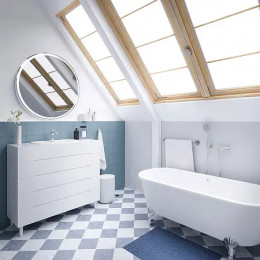 AZARIO зеркало Перла d1000 -2 сенсор выкл+подогрев