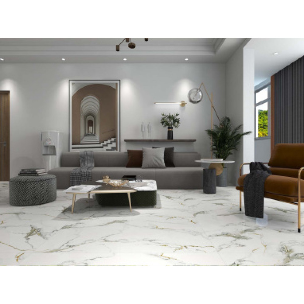Керамический гранит AZARIO CALACATTA GOLD 60x120 Carving Китай