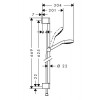 26561400 Croma Select S Душевой набор Croma Select S Multi EcoSmart 9 л/мин 0.65 м