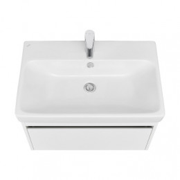 Марти 70 Тумба-умывальник Белый/Дуб Эндгрейн (Умывальник "Адриана-70")