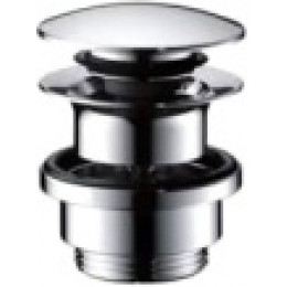 46030000 AXOR Edge Однорычажный смеситель для раковины 280 со сливным набором push-open, хром