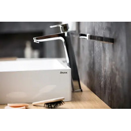 Смеситель для умывальника высокий без донного клапана 333 мм TD 015.00