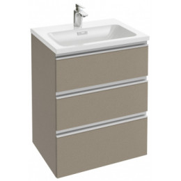 EXAF112-00 VOX Подвесная раковина-столешница 60 х 46 см, Для самостоятельной установки