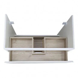 Комплект Тумба Мила 80Н (815*870*470) Напольная с раковиной Tempo 80