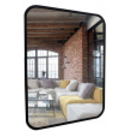 AZARIO зеркало Мальта-лофт 600*800 без подсветки, рама пластик, гор/вер