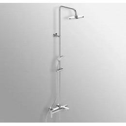 Душевая система с настенным смесителем, для ванны/душа, IDEALRAIN CERAFINE O, BC749AA