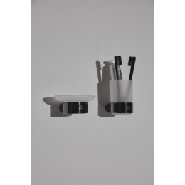 CONCA Мыльница круглая Magnetic Grey (Магнит)