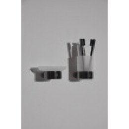 CONCA Мыльница круглая Magnetic Grey (Магнит)