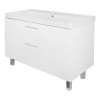 Комплект Тумба Ника 100 Н (1000х475х860) Напольная с раковиной Monte 100