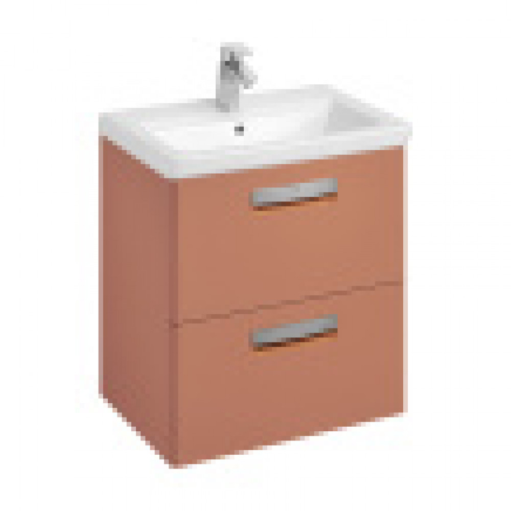 Тумба под раковину The Gap Original 60 2 ящика, терракота