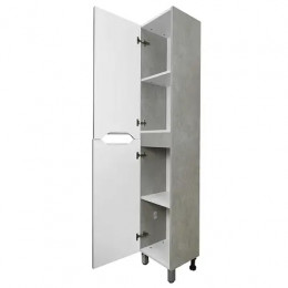 Пенал Florena 360 левый Светлый Бетон