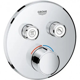 29145000 Grohtherm SmartControl Внешняя часть смесителя на 2 выхода, хром