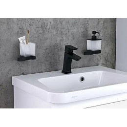 Смеситель для умывальника 10° Free black -TD F 014.20