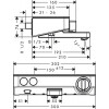 13151000 ShowerTablet Select Термостат для ванны ShowerTablet Select 300 ВМ, ½’, хром