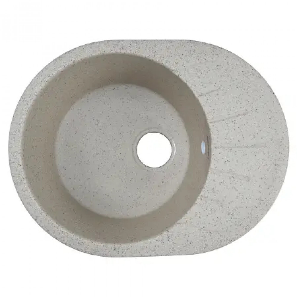 AZARIO кухонная мойка Canto (570x440x190) Песочная (сифон)