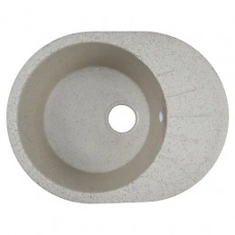 AZARIO кухонная мойка Canto (570x440x190) Песочная (сифон)