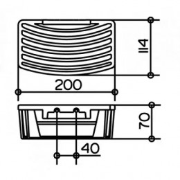24942010100 Universal Корзинка для губки глубокая