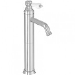 E24361-CP LOUISE Смеситель для раковины высокий без донного клапана, хром