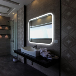 AZARIO зеркало Стив 1000*800 сенсор выкл